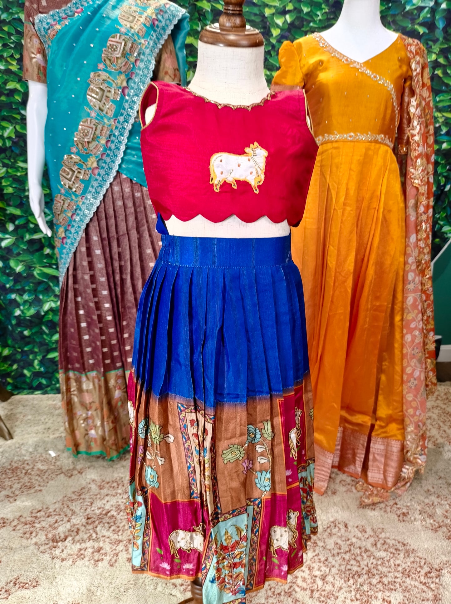 Tussar croptop